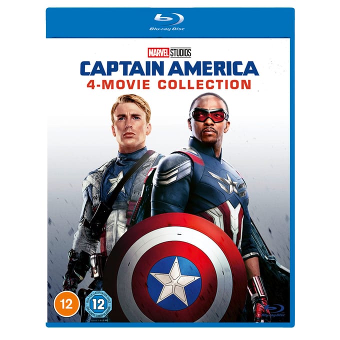 Captain America - 4 Movie Collection - Blu-ray - Import