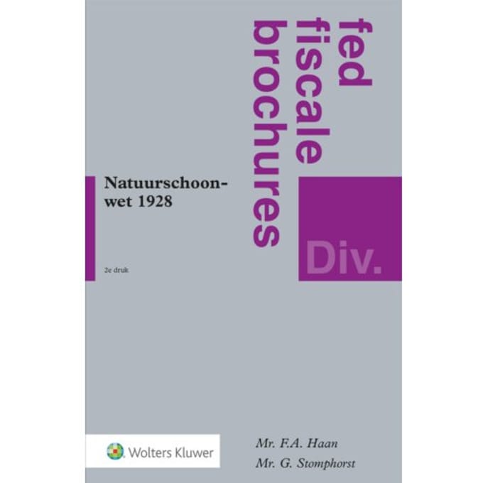 Natuurschoonwet 1928 In Theorie En Praktijk