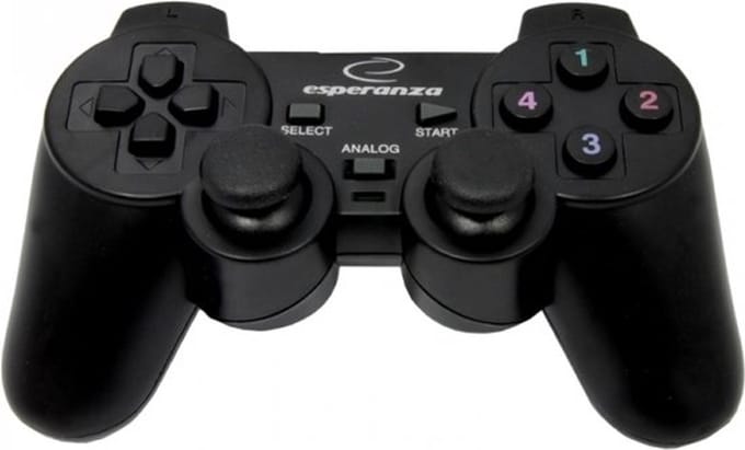 Esperanza Vibratie GamePad USB Warrior - Wired Controller - Sony PlayStation 3