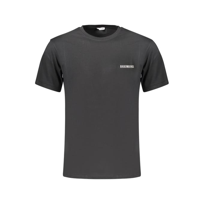 Bikkembergs Zwart Katoenen Heren T-Shirt