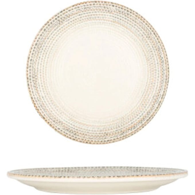 By Bone Dessertbord - Misis - Porselein - 21 cm - set van 6