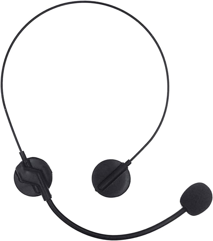 Nep Microfoon Speelgoed - Prop Microfoon - Feest Accessoire - Realistisch Design - 13 cm Lengte - Zwart