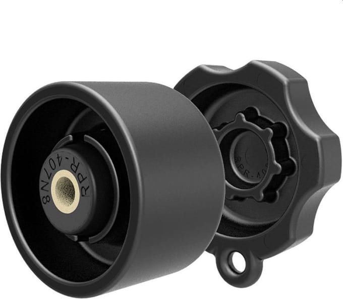 Pin-Lock™ Beveiligde draaiknop voor B-klemhouders