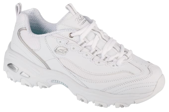 Skechers D'Lites - Endless Dream, witte damessneakers 40