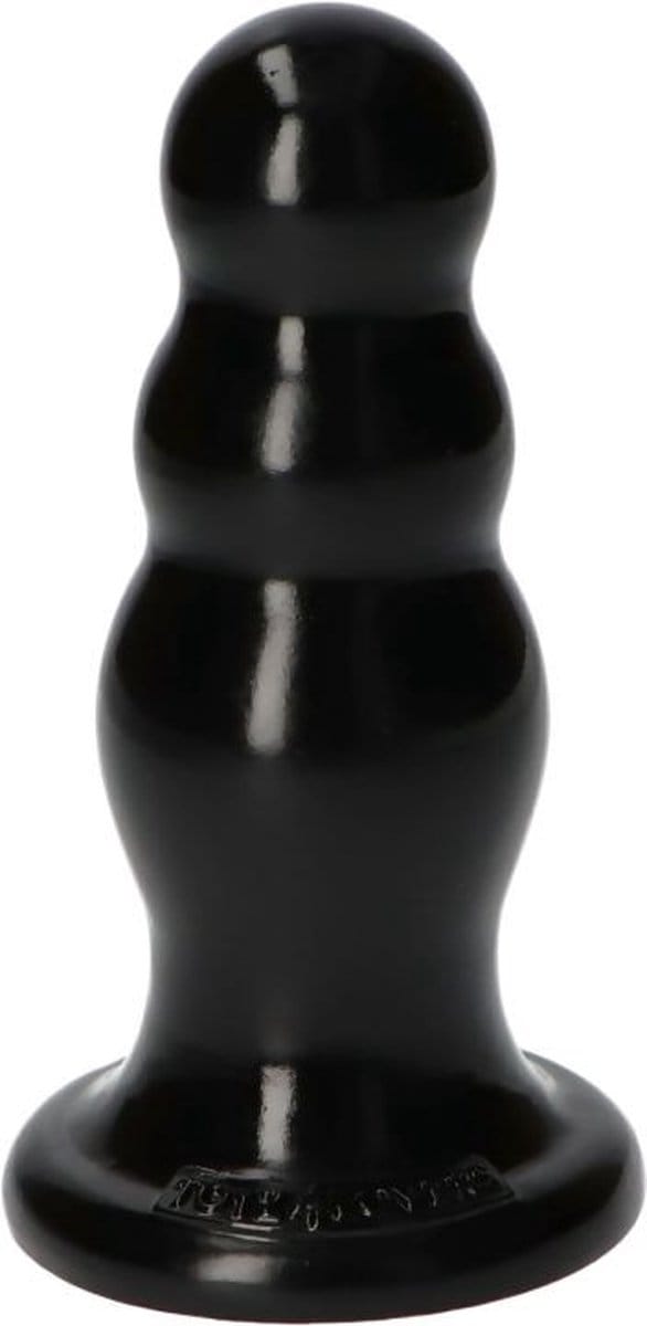 Lusty Anaal Plug Olmo - Zwart Anaalplug - 17X6 cm - Brede basis - Glad - Ronde top