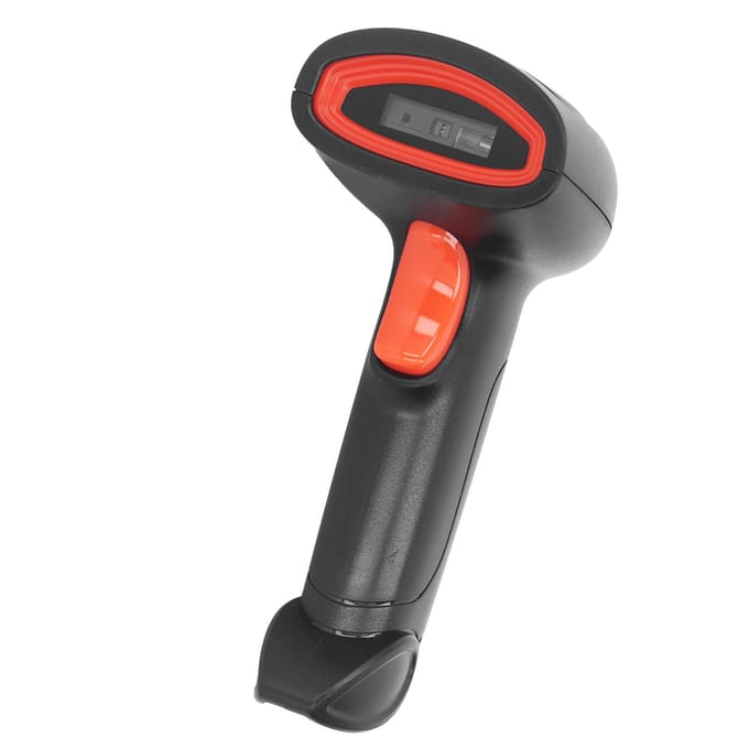1D Barcodescanner 2.4G Draadloos Snel Scannen Sterk Herkenningsvermogen Barcodelezer met black