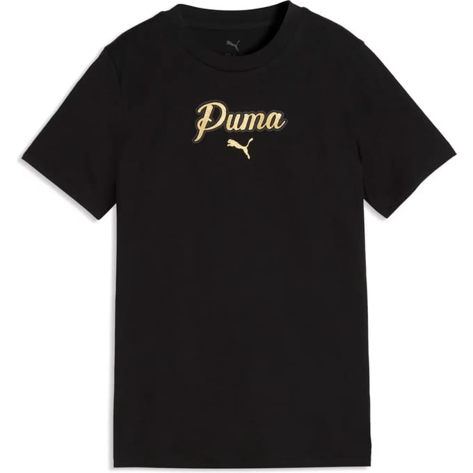 T-shirt meisje Puma Script Graphic
