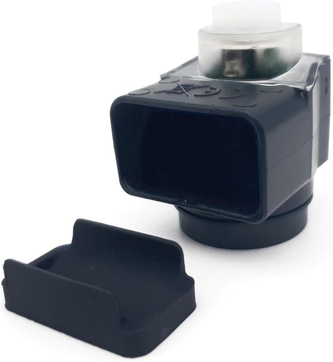 Vervangingsmodule Alarm - Reserve module Motor - Diefstalpreventie Motor - Compact en afgedicht ontwerp - 120 Decibel - Zwart