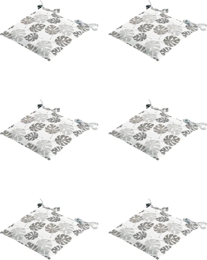 Madison - Zitkussen - Universeel - 6x - 46 x 46cm - Outdoor Donna Grey