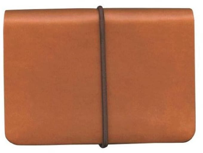 Kaarthouder - Pasjeshouder - Zakelijk Gebruik - Compact Ontwerp - 10.5 cm Lengte - Bruin