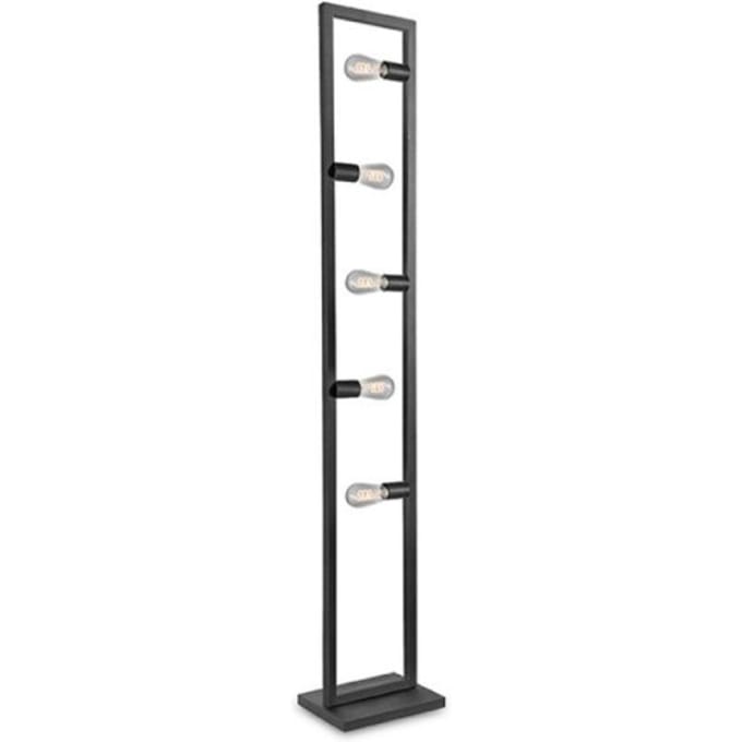 LABEL51 Quadrato Vloerlamp - Zwart - Metaal - One Size