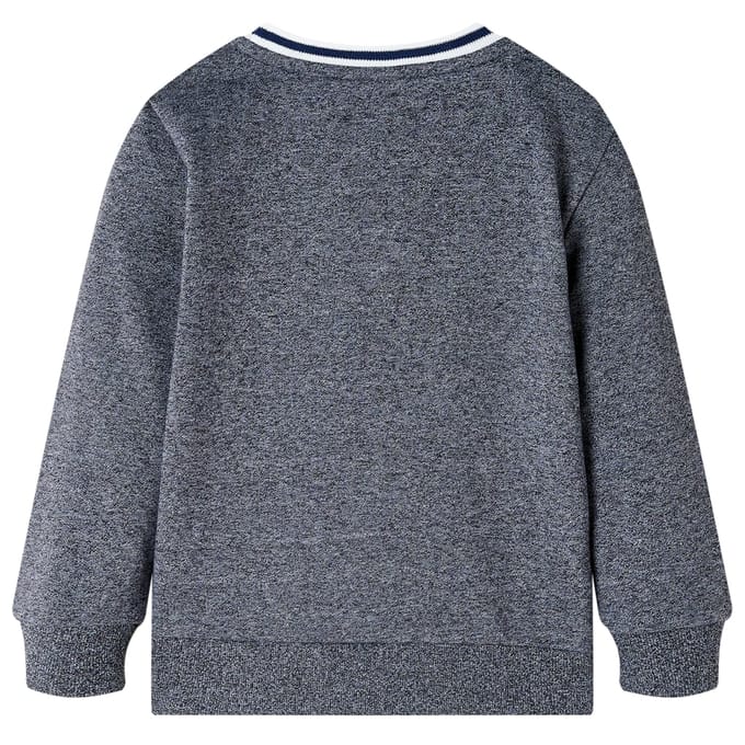 vidaXL - Kindertrui - 92 - gemêleerd - marineblauw