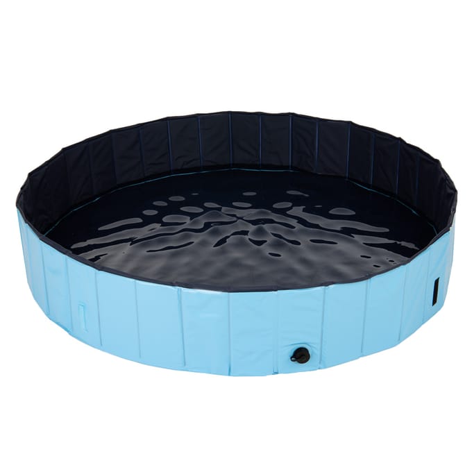Ø120x H 30cm Dog Pool Hondenzwembad incl. afdekzeil