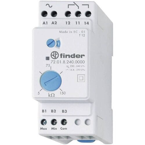Finder 72.01.8.024.0000 Bewakingsrelais 24 V/AC 1x wisselcontact Niveaubewaking 1 stuk(s)