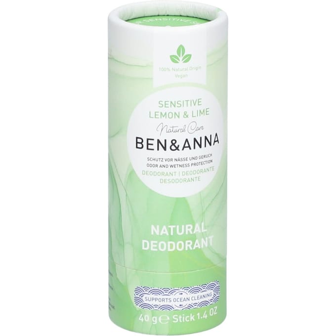 Ben & Anna Ben &amp; Anna Natural Deodorant Sensitive Lemon &amp; Lime 40 g