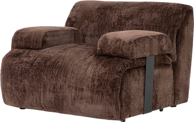 Tower Living - Redford losse armleuning - bruin