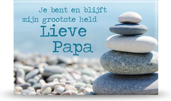 Magneet "Lieve Papa"