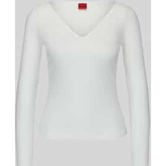 Slim fit shirt met lange mouwen van katoenmix model 'Dumille'