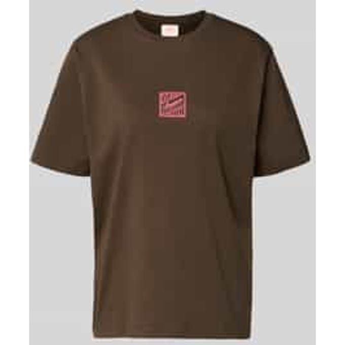 relaxed fit T-shirt van puur katoen model 'BROOK SS HOTEL'