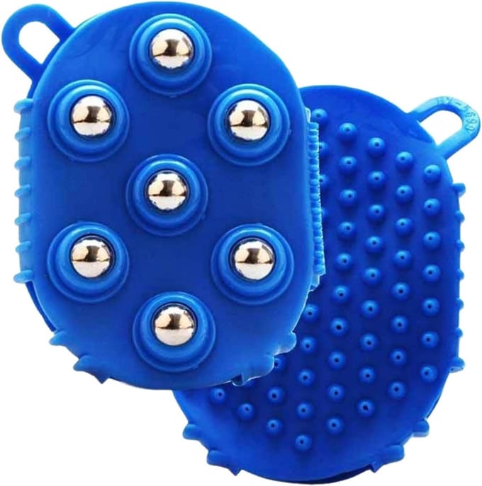 SolidKeus - Roller Ball Lymfatische Glove Massager voor Spierontspanning