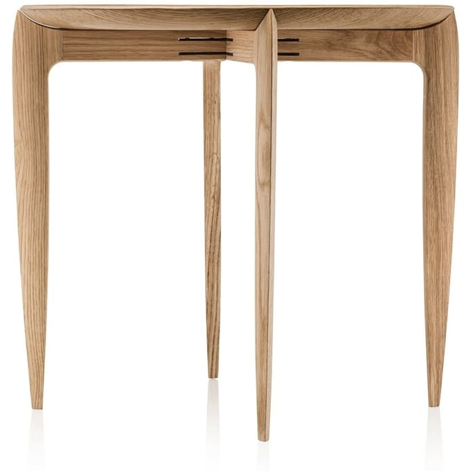 Fritz Hansen - Foldable Tray Table - Eiken - bruin