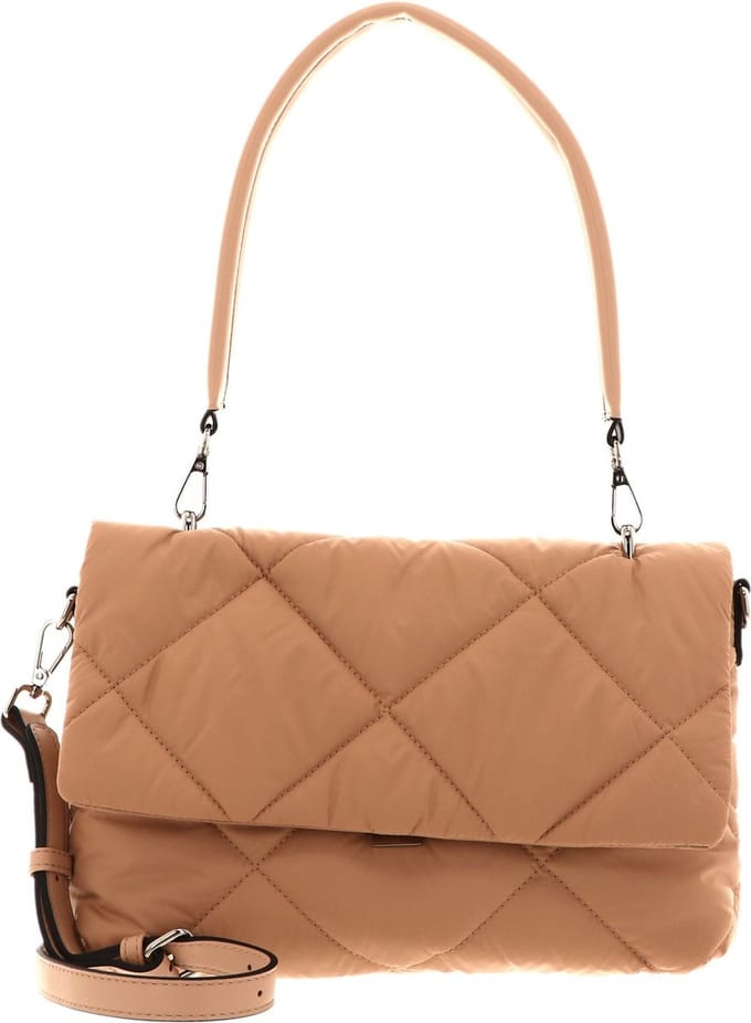 SEIDENFELT MANUFAKTUR Schoudertas Handtas Vemp Satchel Cookie Dough Beige
