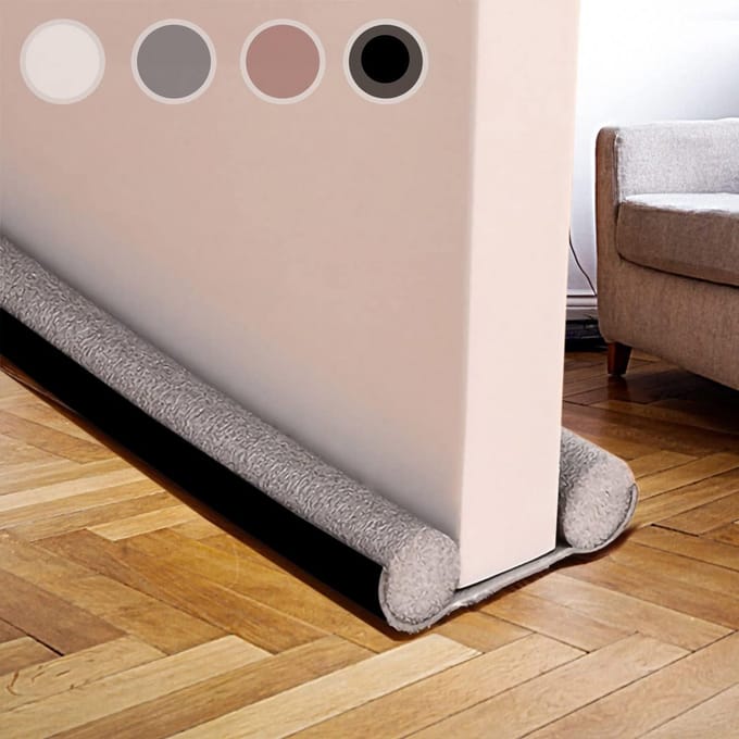 Extra Brede Tochtstrip Dubbele Afdichting - 94 cm Geluids- en Winddicht voor Deuren en Ramen
