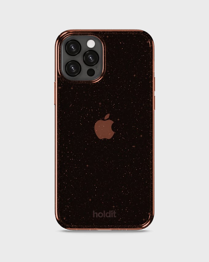 Phone Case Glitter Amber iPhone 12