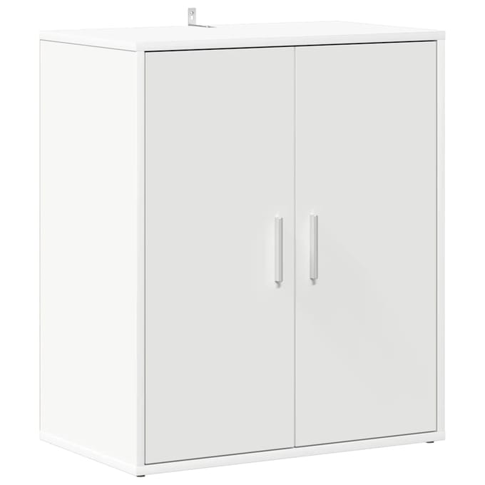 vidaXL - Schoenenkasten - 60 - x - 35 - x - 70 - cm - Wit