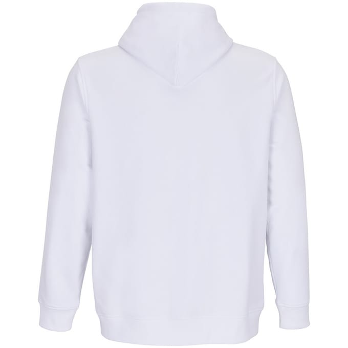 SOLS Calipso Full Zip Hoodie voor volwassenen (Wit)