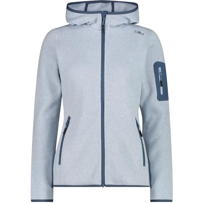 Dikke gebreide hoodie dames CMP Knit-Tech