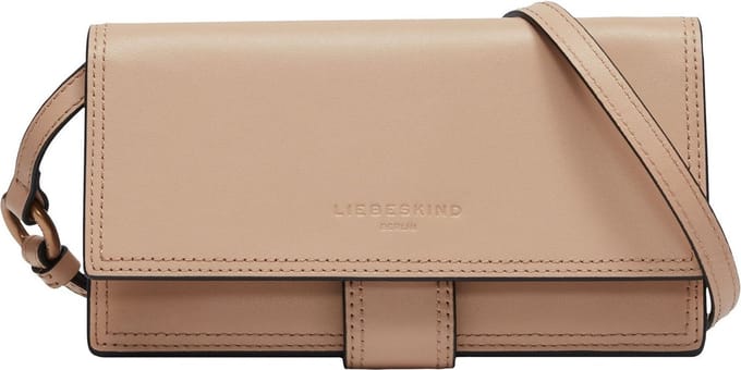 LIEBESKIND BERLIN Portemonnee Lisa Calf Optic Wallet L Sandy Beige