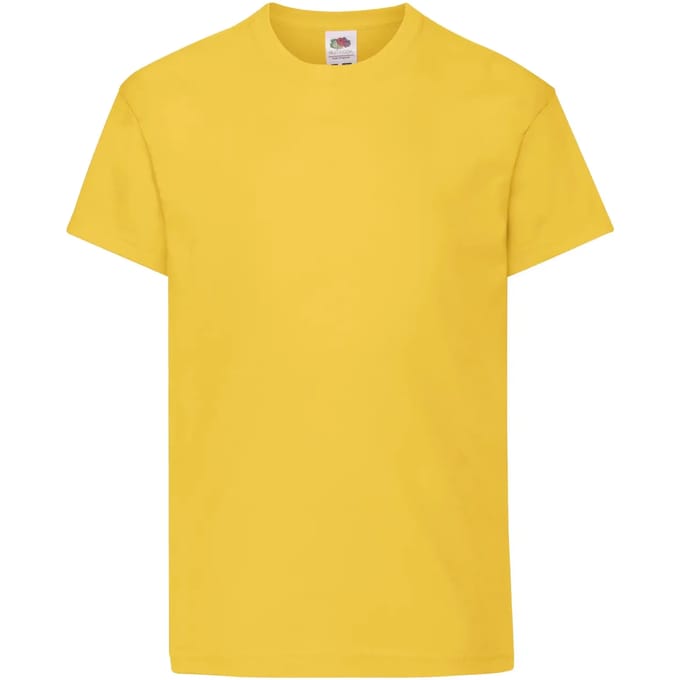 Kinder-T-shirt Fruit of the Loom Original