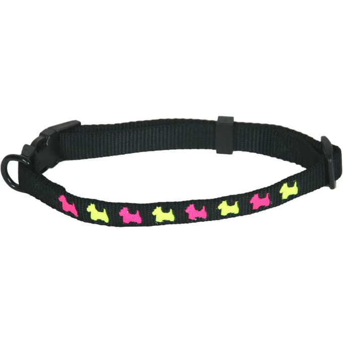 Verstelbare nylon hondenhalsband Martin Sellier