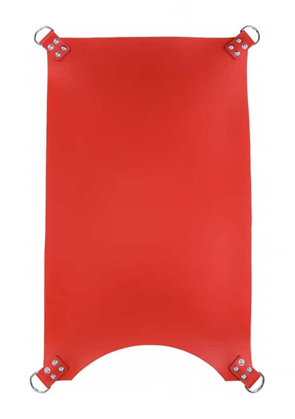 Mr Sling - Lederen Sex Sling - Rood