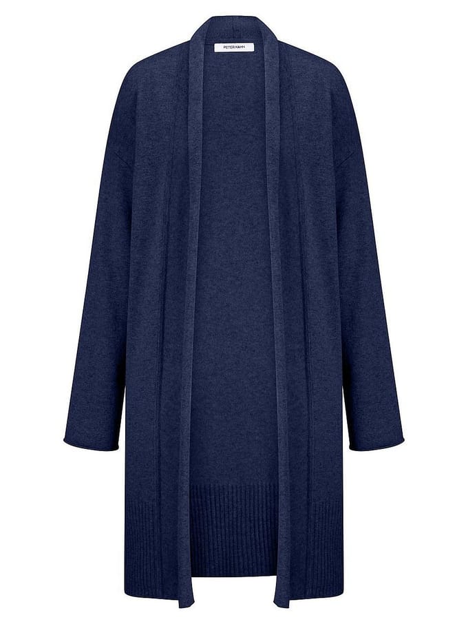 Lang vest Van Peter Hahn blauw