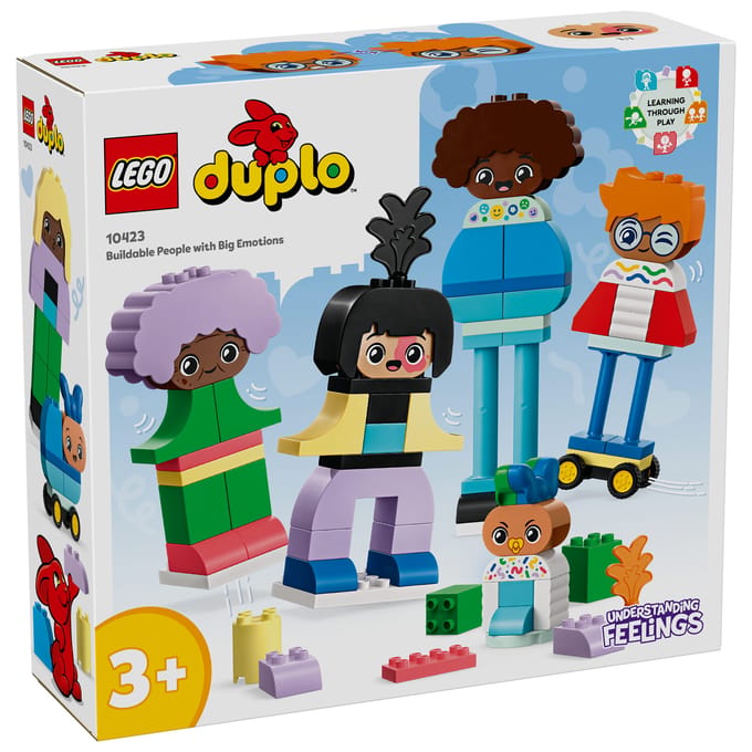 LEGO DUPLO Mensen en hun emoties Educatief Speelgoed voor Peuters en Kleuters 10423