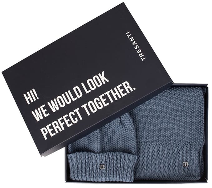 Tresanti Didnigi I Giftbox Scarf & Beanie Blue (TRCOIE014 - 800)