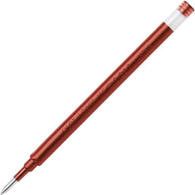 PILOT Navullingen voor gelpennen, rood, 12 stuks