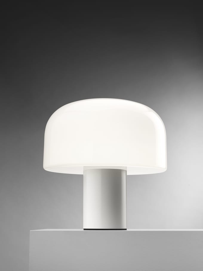 Flos Bellhop Glazen tafellamp - wit