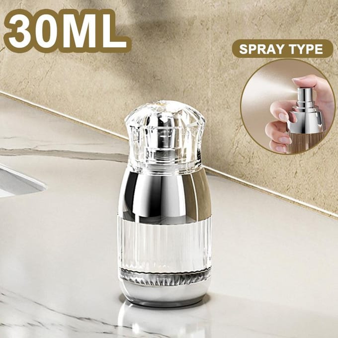 Plastic Douchegel Dispenser Badkamer Shampoo Conditioner Zeepfles Reis Lotion Sprayfles Draagbare Lege Reispotjes beige