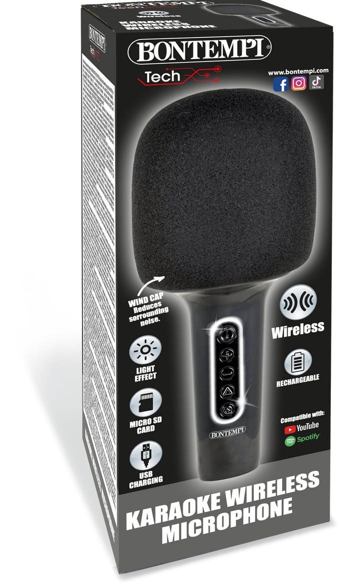 Bontempi - Karaoke draadloze microfoon