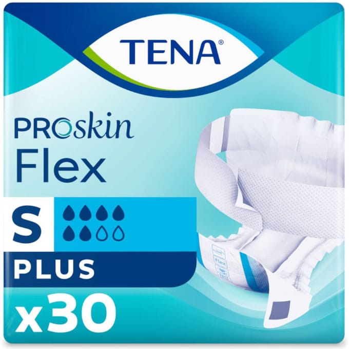 Tena Proskin Flex Plus Small - 1 paquet de 30 protections