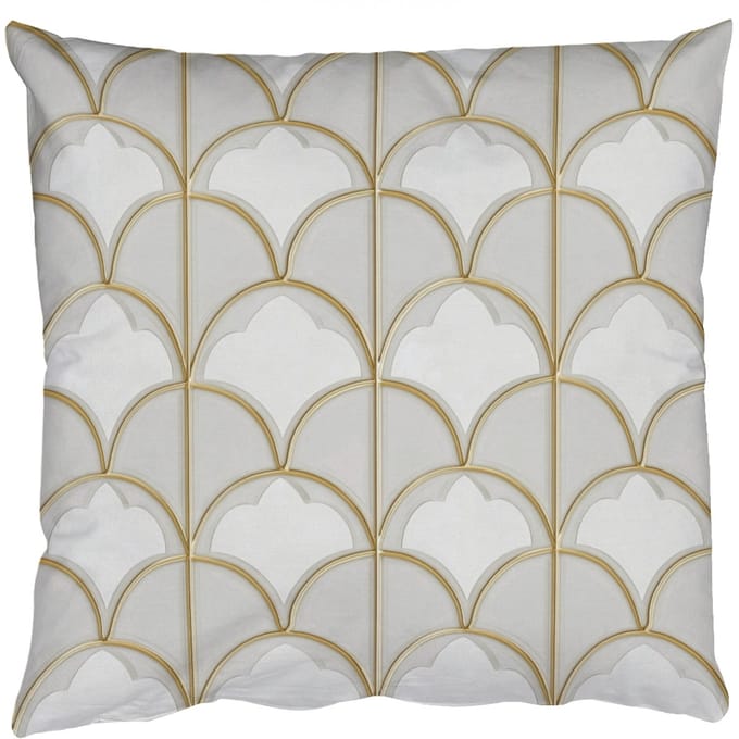Sierkussens - Kussentjes Woonkamer - 60x60 cm - Mozaïek - Bogen - Goud