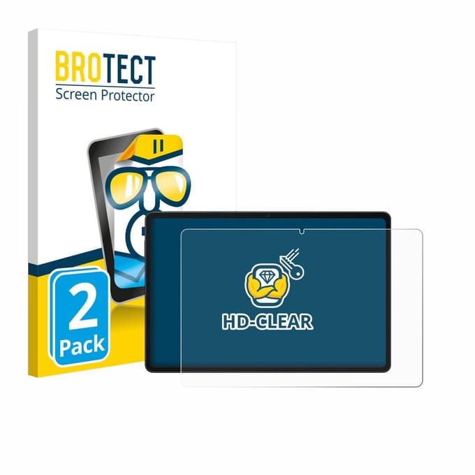 BROTECT - Screenprotector voor Alldocube iPlay 70E - Folie Beschermfolie transparant 2 Stuks