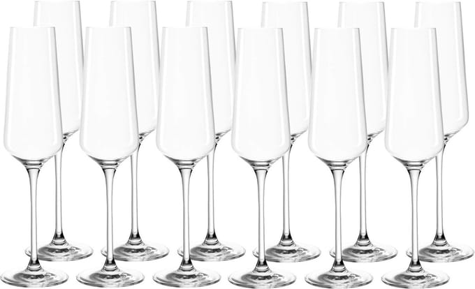 Leonardo Champagneglazen Puccini 280 ml - 12 Stuks