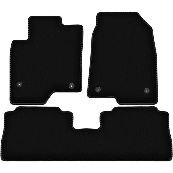 BASIC zwarte veloursmatten voor: Opel Antara SUV (2006-2017)