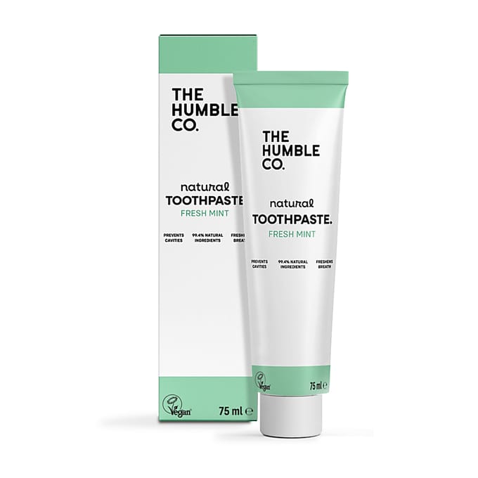 Humble Natuurlijke Tandpasta met Fluoride - Fresh Mint 75ml