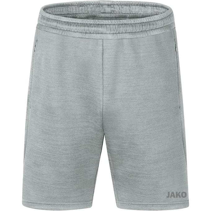 Jako Challenge Short Heren - Lichtgrijs Gemeleerd | Maat: M