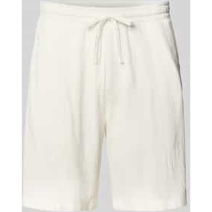 Relaxed fit short van stof van puur katoen
